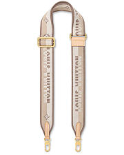 Fortok Louis Vuitton Jacquard Bandoulière Shoulder Strap Beige  - 1