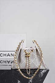 Fortok Chanel 25 Mini Handbag Spring Summer 2026 Pre-collection White 20 x 22 x 12.5cm - 5