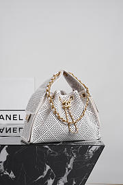 Fortok Chanel 25 Small Handbag Spring Summer 2026 Pre-collection White 30*26*14cm - 3