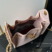 Fortok Chanel 25 Mini Handbag Spring Summer 2026 Pre-collection Pink 20x22x12.5cm - 5