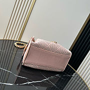 Fortok Chanel 25 Mini Handbag Spring Summer 2026 Pre-collection Pink 20x22x12.5cm - 3