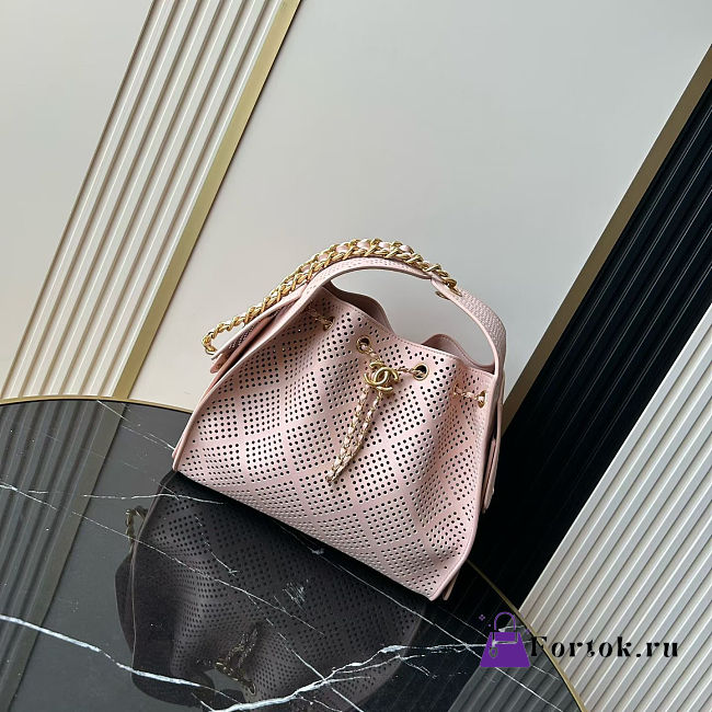 Fortok Chanel 25 Small Handbag Spring Summer 2026 Pre-collection Pink 30*26*14cm - 1
