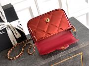 Fortok Chanel Coco Handle Flap Bag Fall-Winter 2025/26 Collection Mirror Red 18-4.5-13cm - 5