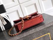Fortok Chanel Coco Handle Flap Bag Fall-Winter 2025/26 Collection Mirror Red 18-4.5-13cm - 4