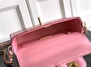 Fortok Chanel Coco Handle Flap Bag Fall-Winter 2025/26 Collection Mirror Pink 18-4.5-13cm - 3