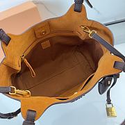Fortok Miu Miu Tote Bag Dark brown 25.5 x 20 x 13 cm - 6