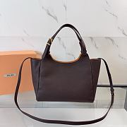 Fortok Miu Miu Tote Bag Dark brown 25.5 x 20 x 13 cm - 5