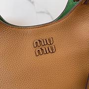 Fortok Miu Miu Tote Bag Brown 25.5 x 20 x 13 cm - 2