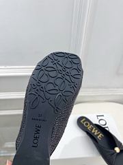Fortok Loewe Paula's Ibiza Woven Pebble Sandals Black - 6