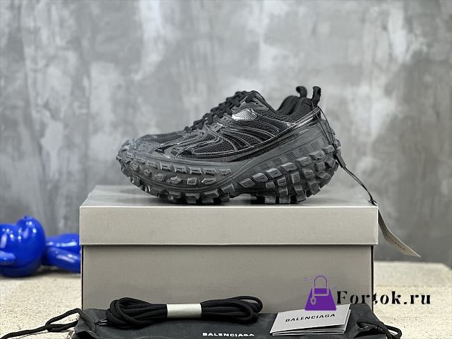 Fortok Balenciaga Bouncer Sneakers Black  - 1