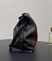 Fortok Loewe Medium Flamenco Clutch Nappa Calfskin Black Mix 30 x 24.5 x 10cm - 4