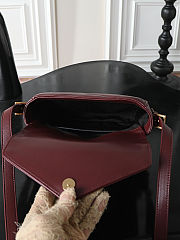 Fortok Saint Laurent Loulou Toy Crossbody Bag Rouge 20x14x5cm - 5