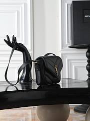 Fortok Saint Laurent Loulou Toy Crossbody Bag Black 20x14x5cm - 6