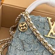 Fortok Louis Vuitton Capucines Mini Bag Denim Rendez-Vous Collection 21*13.6*8cm - 5