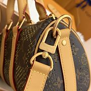 Fortok Louis Vuitton Keepall Bandoulière 25 Monogram Grid M29296 25 x 15 x 11 cm - 6