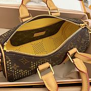 Fortok Louis Vuitton Keepall Bandoulière 25 Monogram Grid M29296 25 x 15 x 11 cm - 5