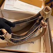 Fortok Louis Vuitton Loop Handbag Monogram Canvas M81098 23x13x6cm  - 6