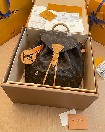 Fortok Louis Vuitton Montsouris Backpack 27.5x33x14cm