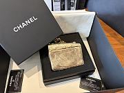 Fortok Chanel Minaudiere 2.55 Small Bag Metallic Gold Spring Summer 2026 11x12.5x5cm  - 3