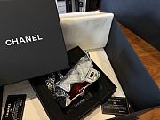 Fortok Chanel Minaudiere 2.55 Small Bag Metallic Silver Spring Summer 2026 11x12.5x5cm - 2