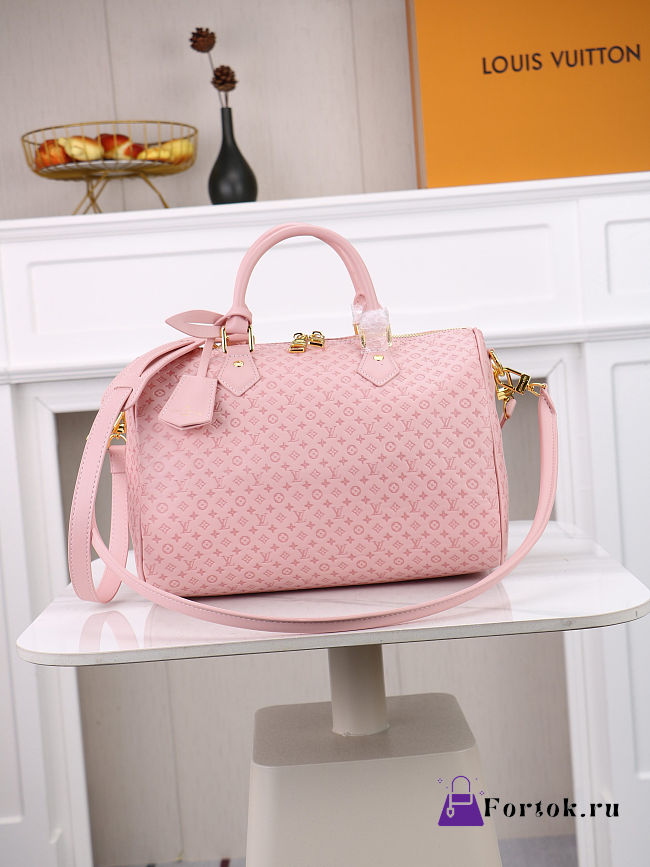 Fortok Louis Vuitton Speedy Soft 30 Light Bliss 30x21x17cm - 1