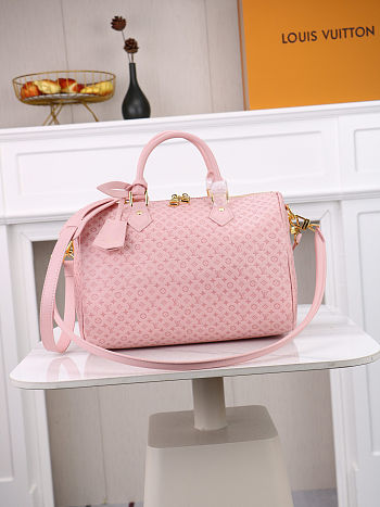 Fortok Louis Vuitton Speedy Soft 30 Light Bliss 30x21x17cm