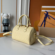 Fortok Louis Vuitton Speedy 20 Yellow 20.5x13.5x12.0cm - 6