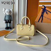Fortok Louis Vuitton Nano Speedy Yellow16x7.5x10cm - 1
