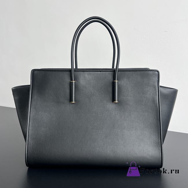 Fortok Bottega Veneta Barbara Tote Bag Black 37x27x24cm - 1