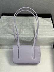 Fortok Chanel Mini Preppy Coco Clutch Straps Purple 17*4*12cm - 6