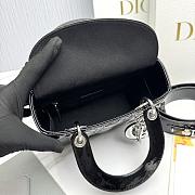 Fortok Dior My ABCDior Bag Black Patent Leather 20.5*8.5*17cm - 2