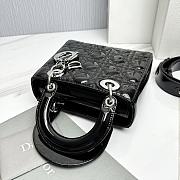 Fortok Dior My ABCDior Bag Black Patent Leather 20.5*8.5*17cm - 4