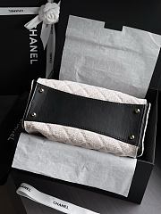 Fortok Chanel Spring Summer 2026 CHANEL 25 Small Handbag Black 30-26-14cm - 3