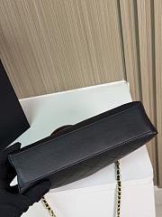 Fortok Chanel Métiers d’art 2026 Shopping Bag Black 23x23x7cm - 5