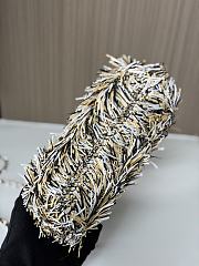 Fortok Chanel Mini Shopping Tote Spring/Summer 2026 Raffia-Effect Fabric 01 19cm - 5