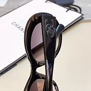Fortok Chanel 5469B Oval Sunglasses Multicolor - 6
