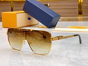 Fortok Louis Vuitton LV Sky Mask Sunglasses Z2080U Multicolor - 6