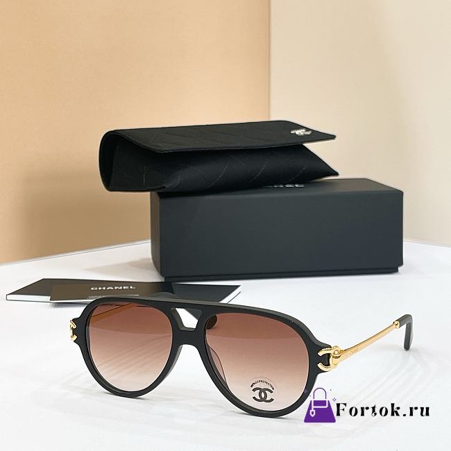 Fortok Chanel Aviator Sunglasses CH5574 Multicolor - 1
