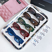 Fortok Chanel Rectangle Sunglasses 5544 Multicolor - 1