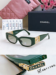 Fortok Chanel Rectangle Sunglasses 5544 Multicolor - 6
