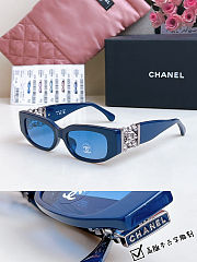 Fortok Chanel Rectangle Sunglasses 5544 Multicolor - 5