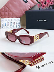 Fortok Chanel Rectangle Sunglasses 5544 Multicolor - 4