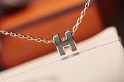 Fortok Hermès Mini Pop H Pendant Necklace Multicolor - 5