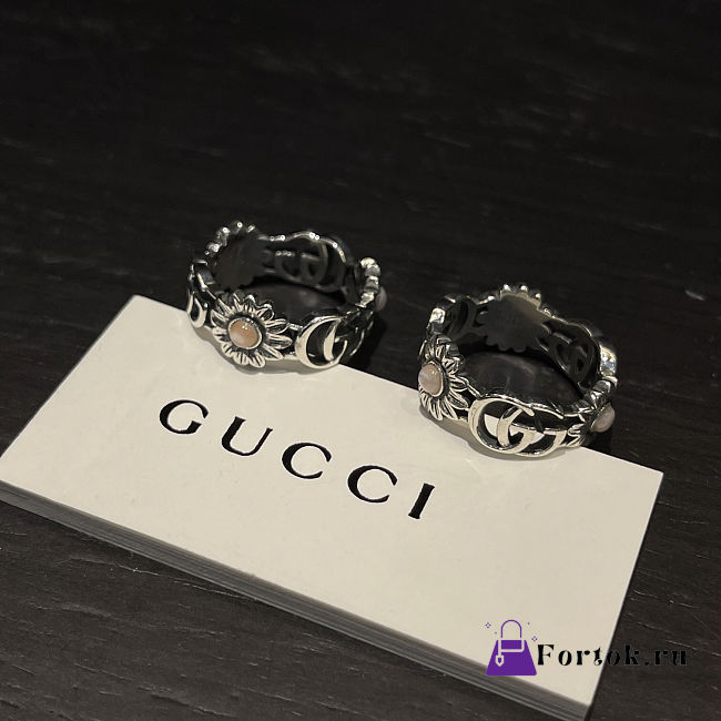 Fortok Gucci GG Marmont Ring - 1