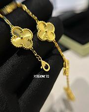 Fortok Van Cleef & Arpels Vintage Alhambra Bracelet Yellow Gold  - 6