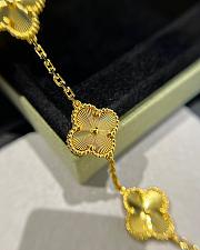 Fortok Van Cleef & Arpels Vintage Alhambra Bracelet Yellow Gold  - 5