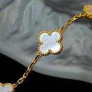 Fortok Van Cleef & Arpels Vintage Alhambra Bracelet Five-Motifs Yellow Gold - 2