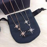 Fortok APM Monaco Météorites Necklac Sparkling Pave Starburst Pendants - 1