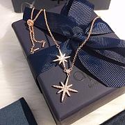 Fortok APM Monaco Météorites Necklac Sparkling Pave Starburst Pendants - 6
