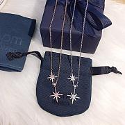 Fortok APM Monaco Météorites Necklac Sparkling Pave Starburst Pendants - 3